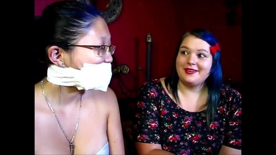 Teaching Little Mina the Art of Self-Gagging! — gallery-3