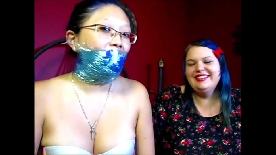 Teaching Little Mina the Art of Self-Gagging! — gallery-8