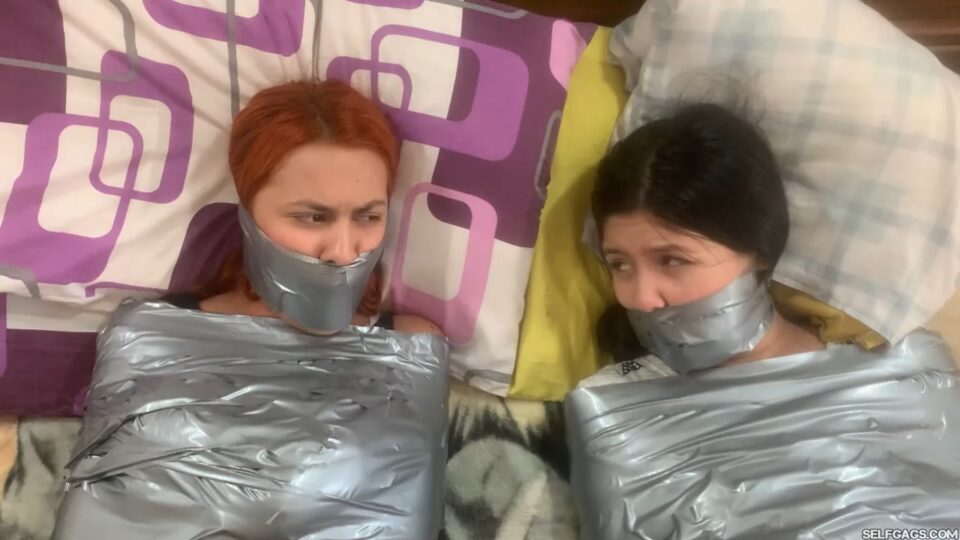 The Cursed Egyptian Amulet Turned Us All Into Barefoot Wrapped Up Duct Tape Mummies! — gallery-5
