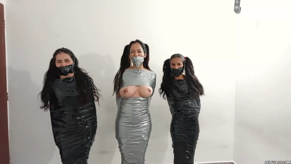 Three Struggling Bondage Mummies — gallery-2