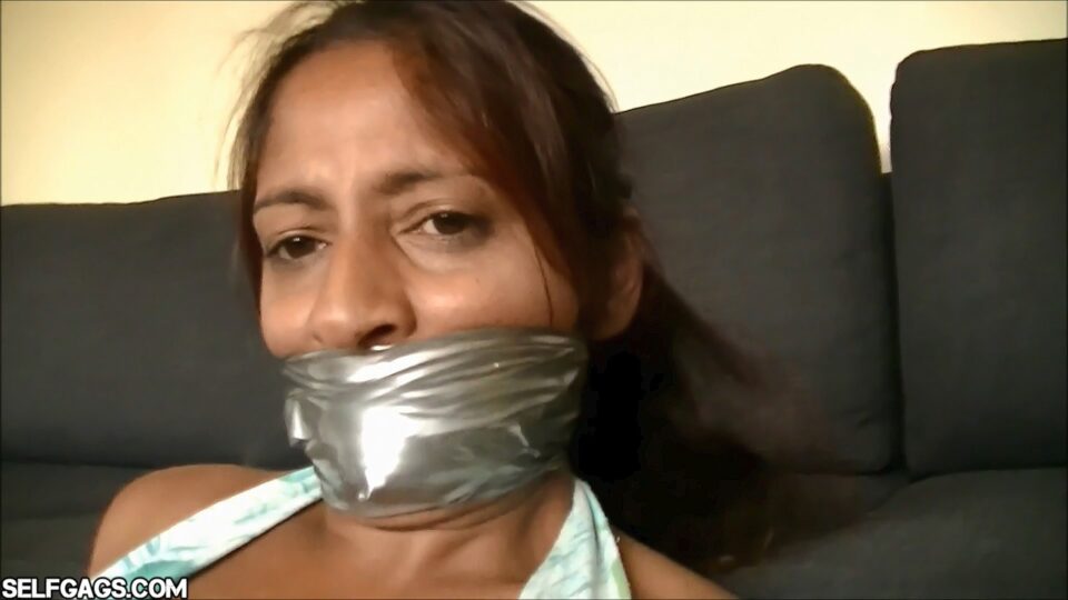 We Have Your Buxom Indian Trophy Girlfriend All Tied Up And Tape Gagged Tight! — gallery-3