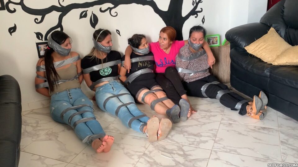 What A Lovely Day To Practice Tape Bondage And Gags! — gallery-7