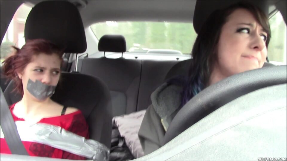 Dakota & Gemi’s Sisterly Adventures In Car Bondage — gallery-3