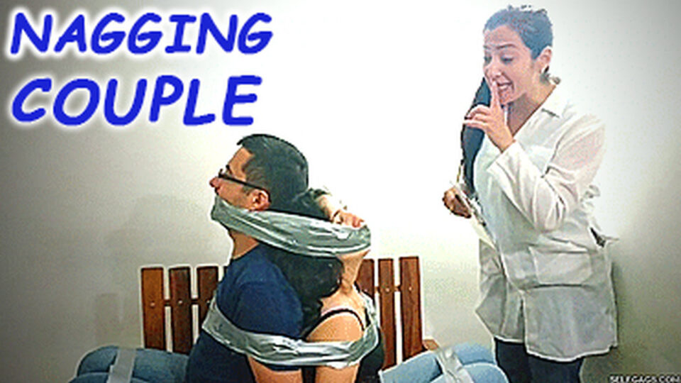 Hand Over Mouth and Duct Tape Therapy for Nagging Couple! — gallery-2
