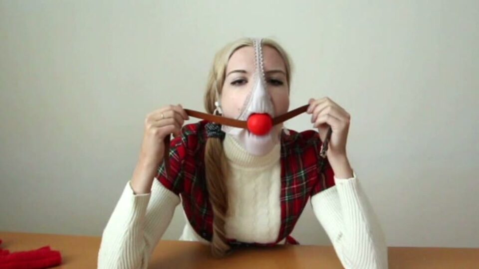 Polish School Girl Self-gagged! (episode 2 of 2) — gallery-3